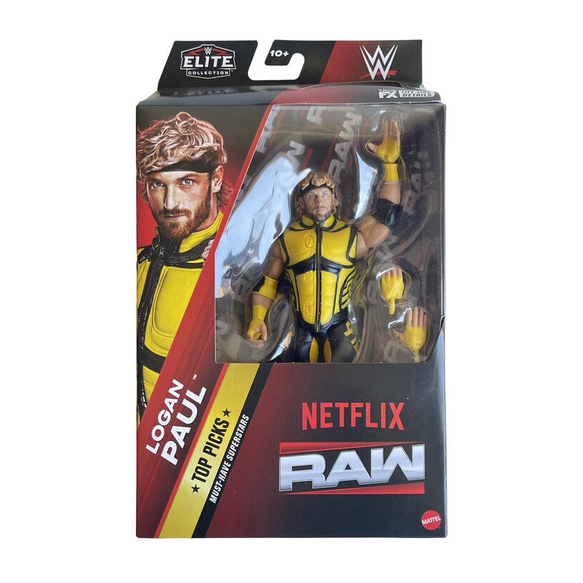 Logan Paul Netflix - Wwe Elite Top Picks 2025 Wave 2 Figure