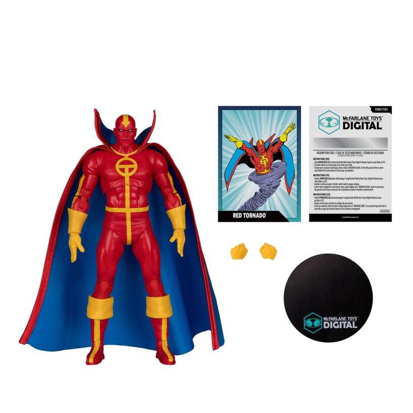 Dc Comics - Red Tornado (Bronze Age) Digital 7" Figure