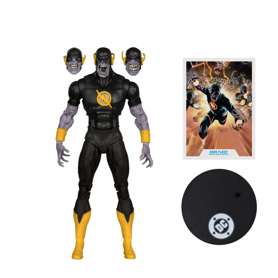 Dc Multiverse - Dark Flash (Dark Multiverse) 7" Figure (Chase)