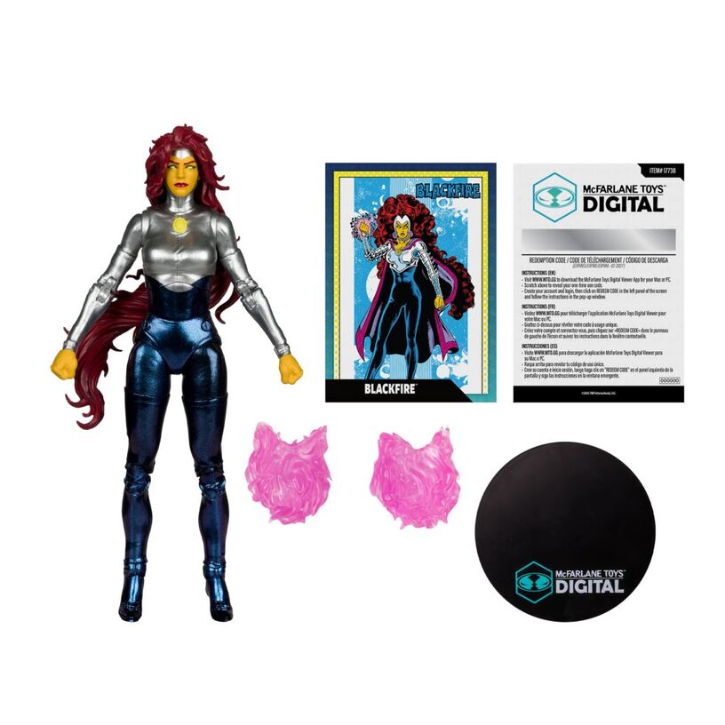 Dc Comics - Blackfire Digital 7" Figure