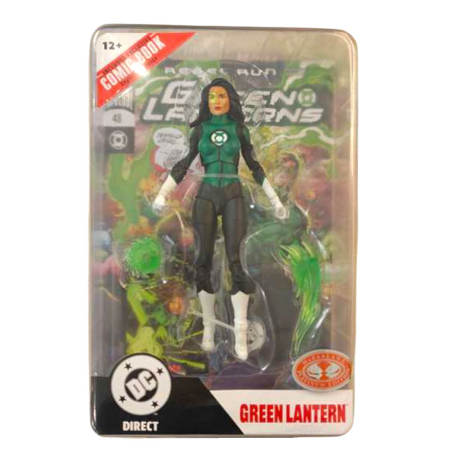 Dc Comics - Jessica Cruz (Green Lanterns #48) Page Punchers 7" Figure With Comic