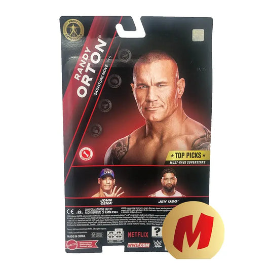 Randy Orton Netflix - Wwe Basic Top Picks 2025 Figure