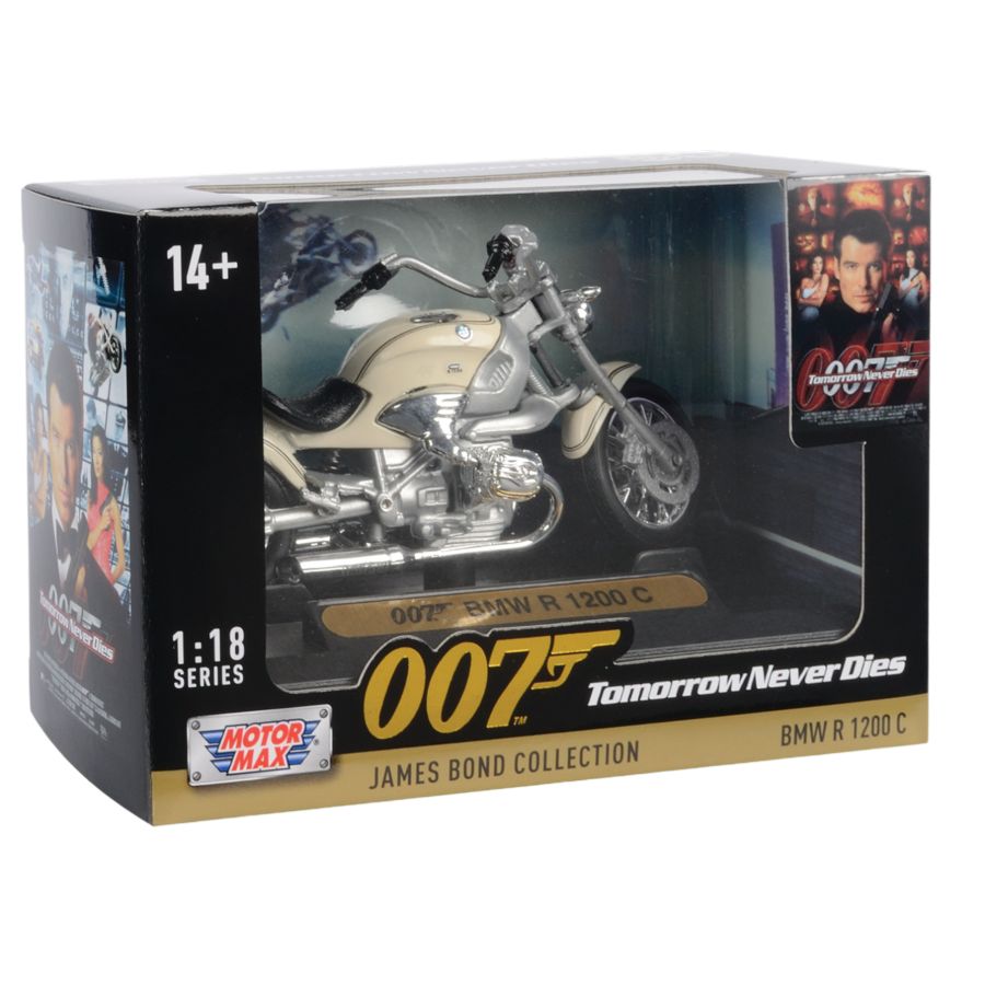 James Bond - Bmw R1200C 1:18 Scale Diecast Vehicle