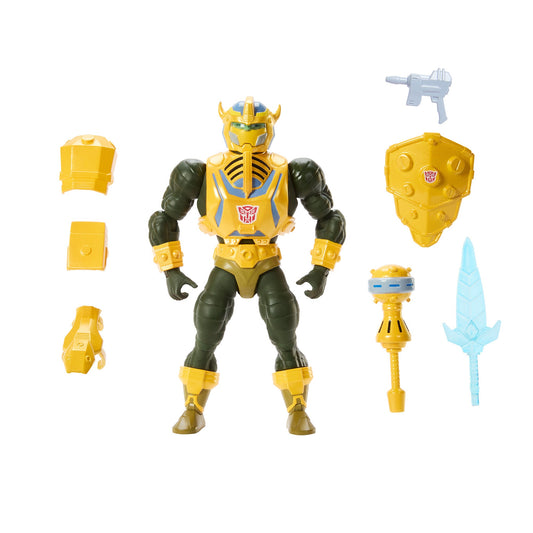 Bumblebee Armor Man-At-Arms - Masters Of The Universe X Transformers Wave 1