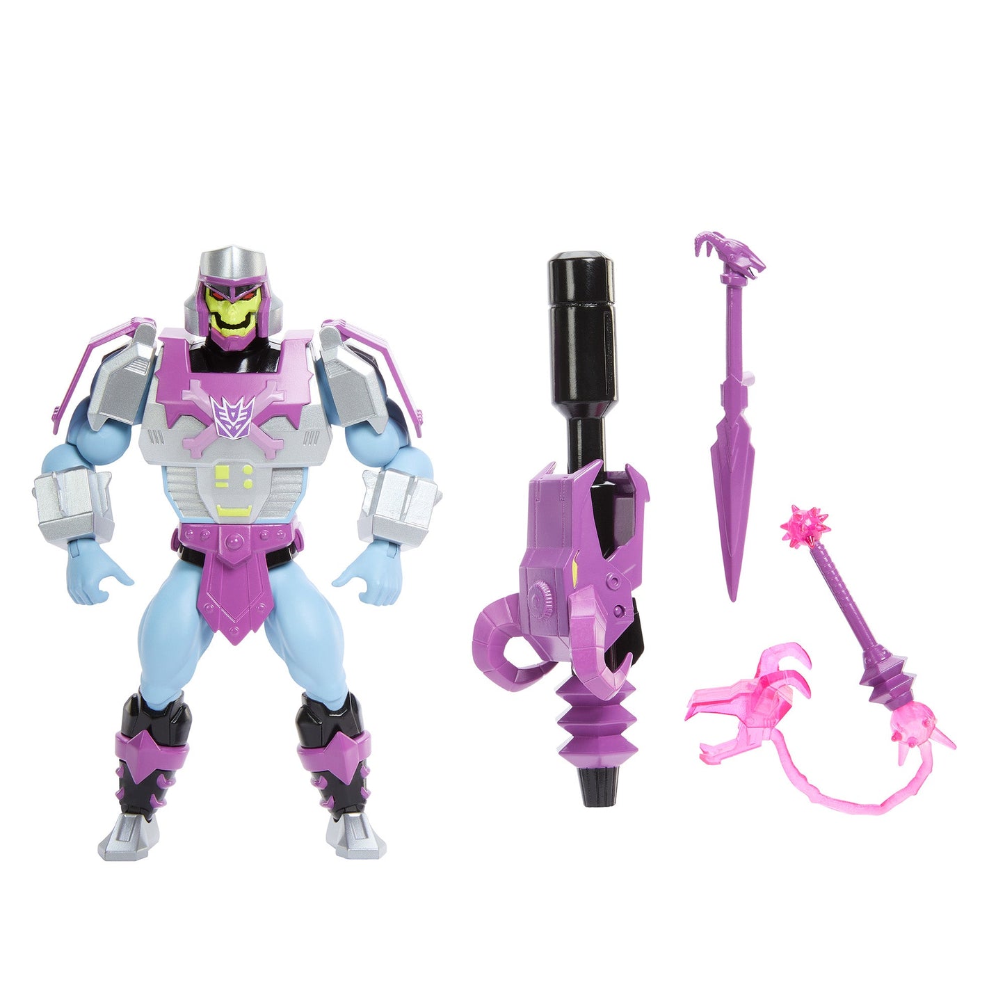 Megatron Armor Skeletor - Masters Of The Universe X Transformers