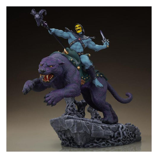 Masters Of The Universe Skeletor & Panthor Classic Deluxe Sixth Scale Maquette