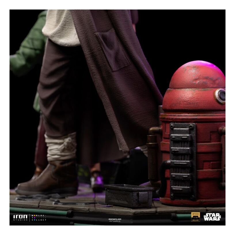Star Wars – Obi-Wan & Young Leia Dlx 1:10 Statue
