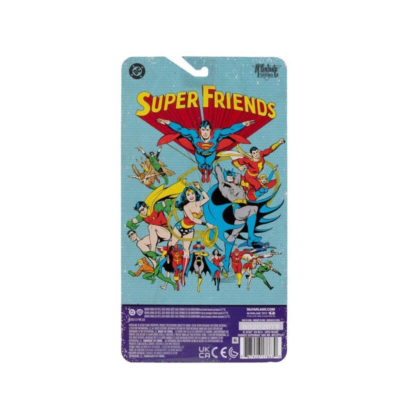 Superman Farmer & Mr Mxyzptlk Retro Super Friends 6" Figure