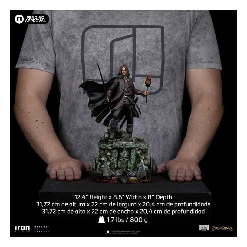 The Lord Of The Rings – Aragorn Unleashed 1:10 Scale Statue