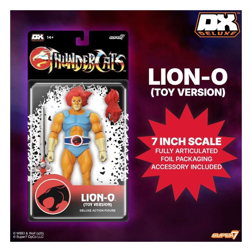 Thundercats – Lion-O (Toy Recolor) Deluxe Figure