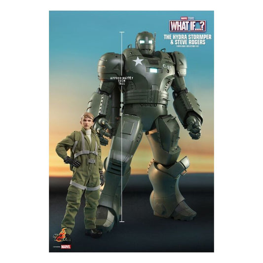 What If – Steve Rogers & Hydra Stomper 1:6 Scale Collectible Figure