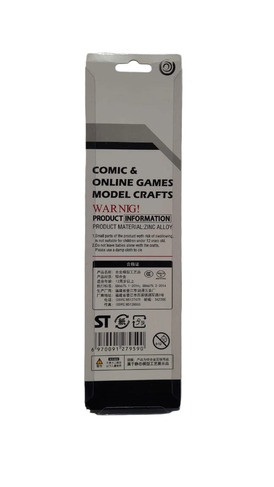 Demon Slayer - Tanjiro Kamado Black Nichirin Katana Keychain