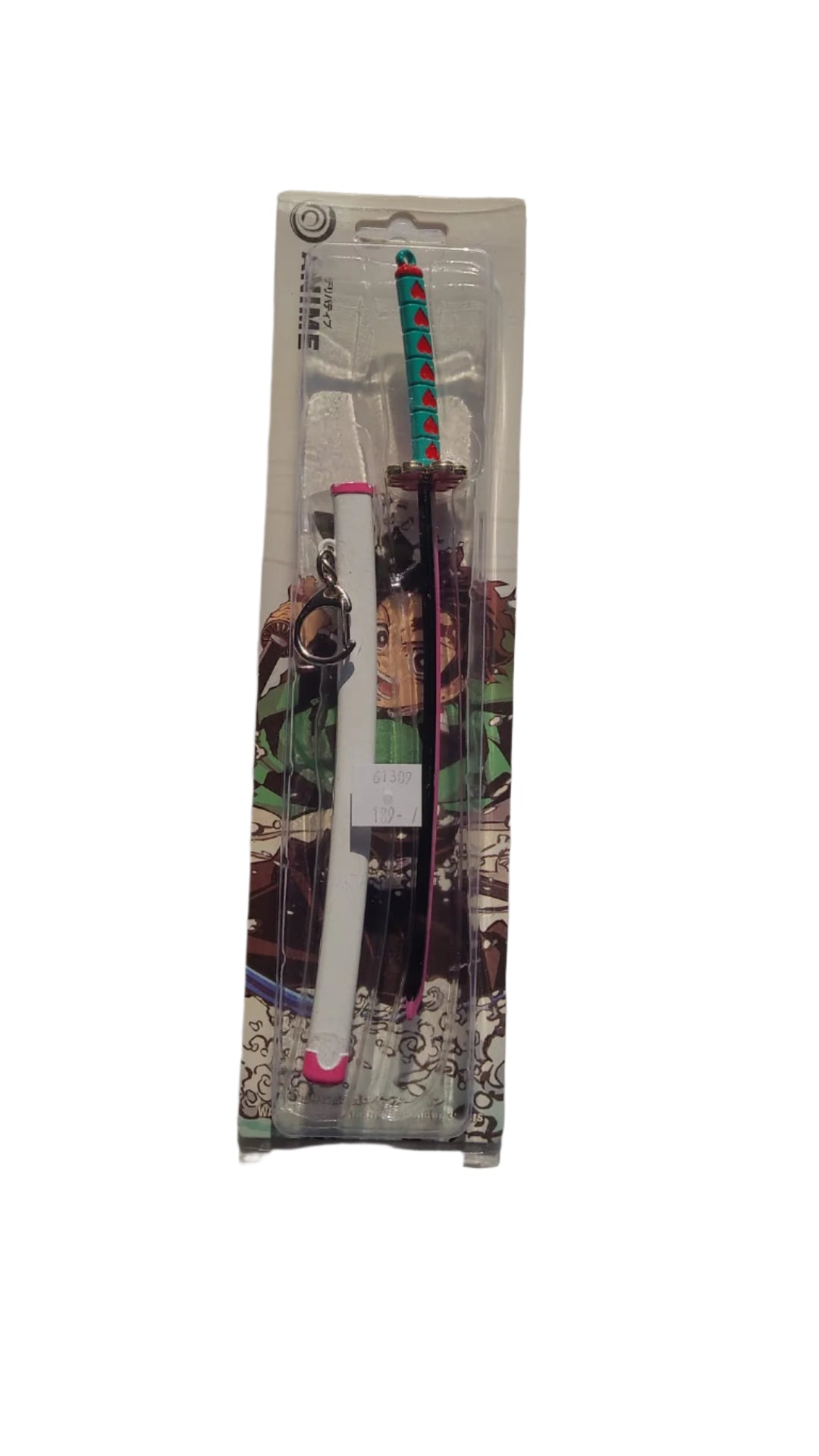 Demon Slayer - Nichirin Whip-Katana Katana Keychain
