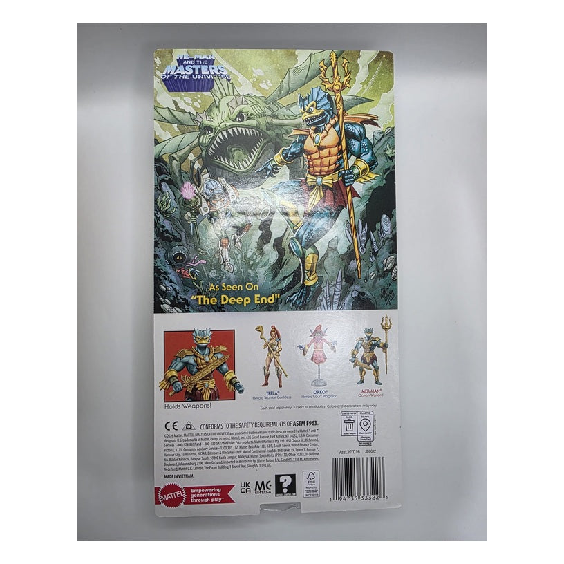 200X Mer-Man Cartoon Usa Masters Of The Universe Origins Wave 30