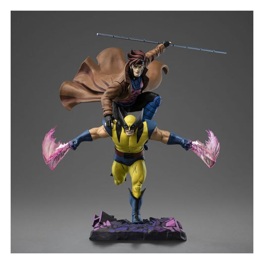 X-Men – ’97 Gambit & Wolverine Deluxe 1:10 Scale Statue
