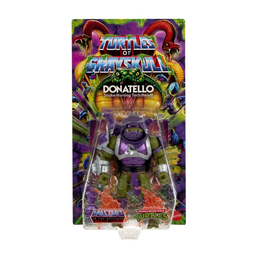 Donatello - Motu X Tmnt Origins Turtles Of Grayskull Wave 5