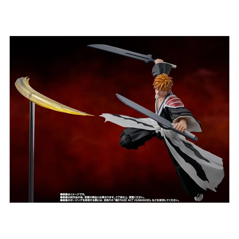 Bleash S.H.Figuarts Ichigo Kurosaki Dual Zangetsu Figure