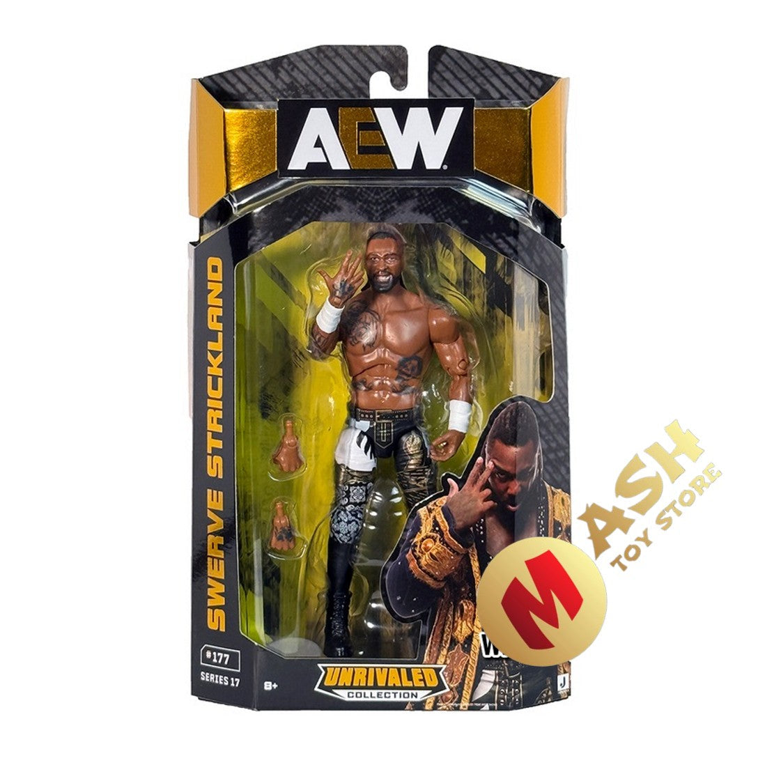 Swerve Strickland - Aew Unrivaled Series 17 Figure