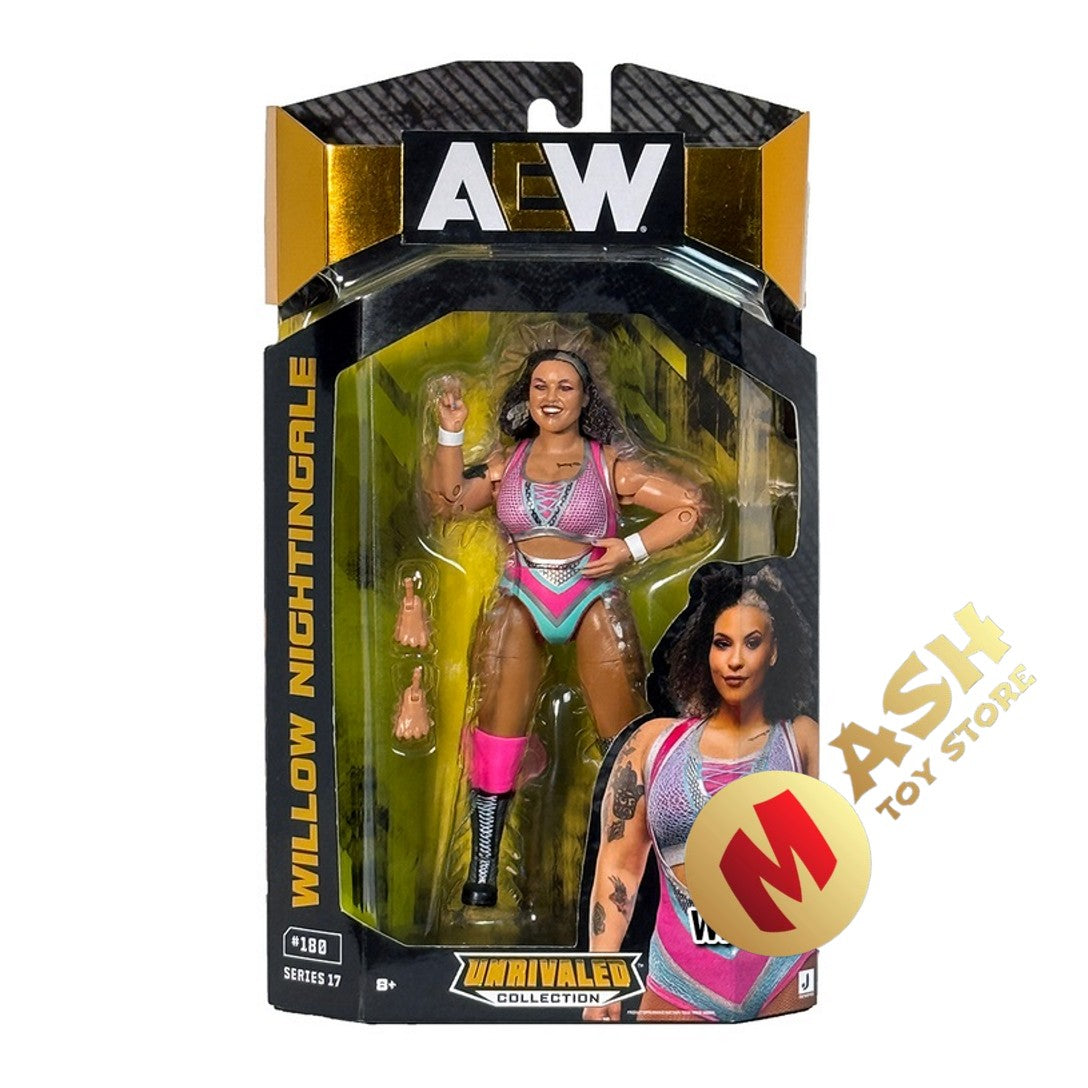 Willow Nightingale - Aew Unrivaled Series 17 Figure