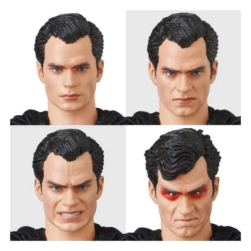 Zack Snyder'S Justice League Mafex No.174 Superman (Black Suit) Action Figure