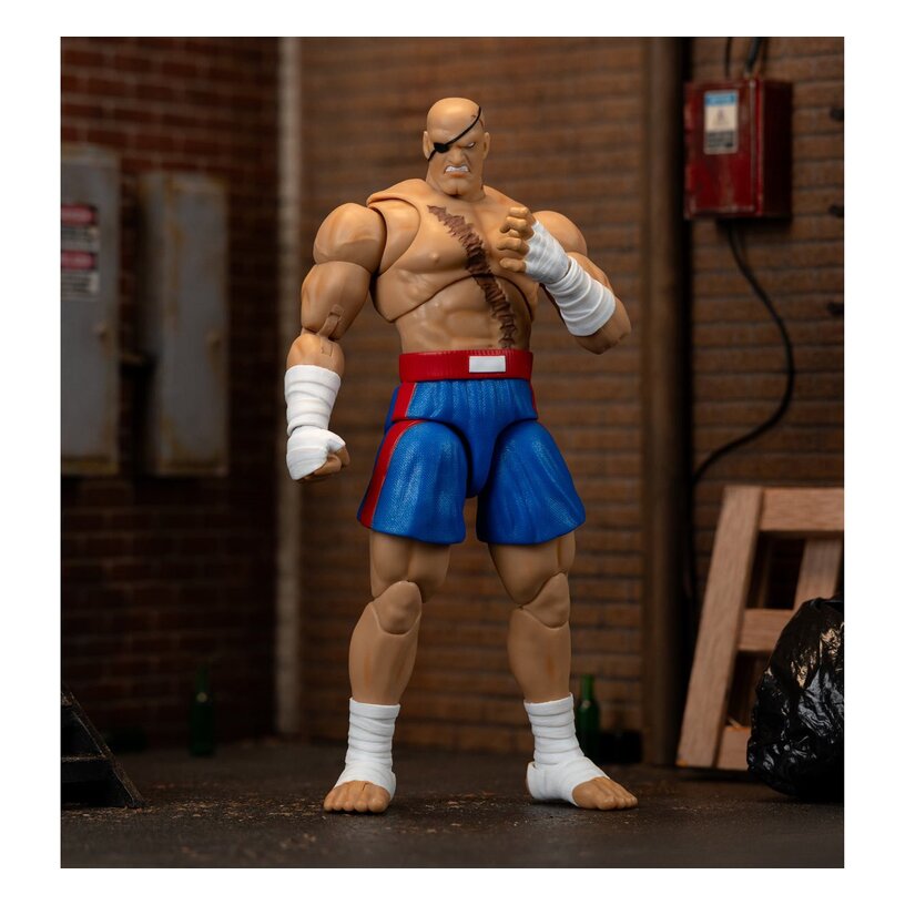 Ultra Street Fighter II Sagat Deluxe 6-Inch Scale Figure
