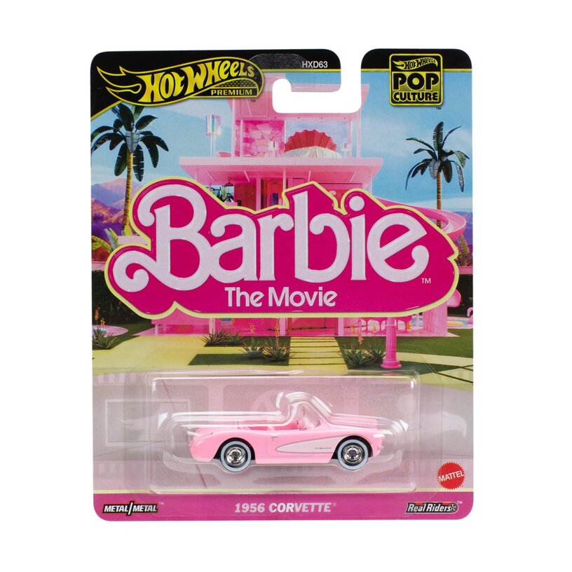 Barbie Movie Corvette 1:64 Scale