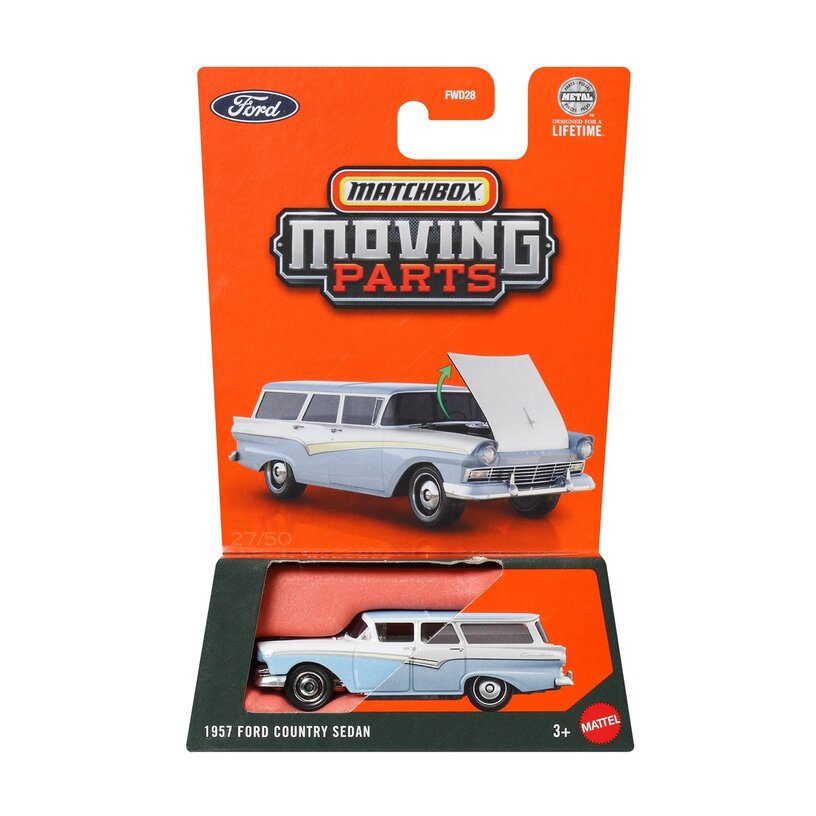 1957 Ford Country Sedan Matchbox Moving Parts 958H