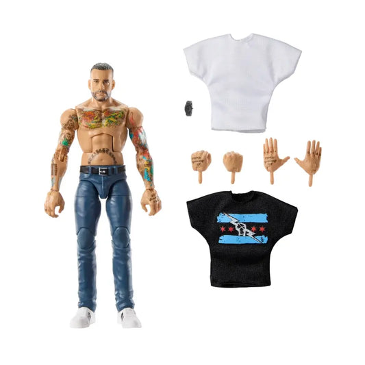 Cm Punk Returns - Wwe Elite Mattel Creation Exclusive Figure