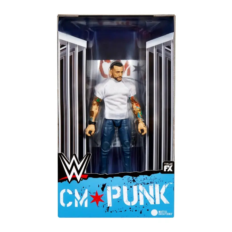 Cm Punk Returns - Wwe Elite Mattel Creation Exclusive Figure