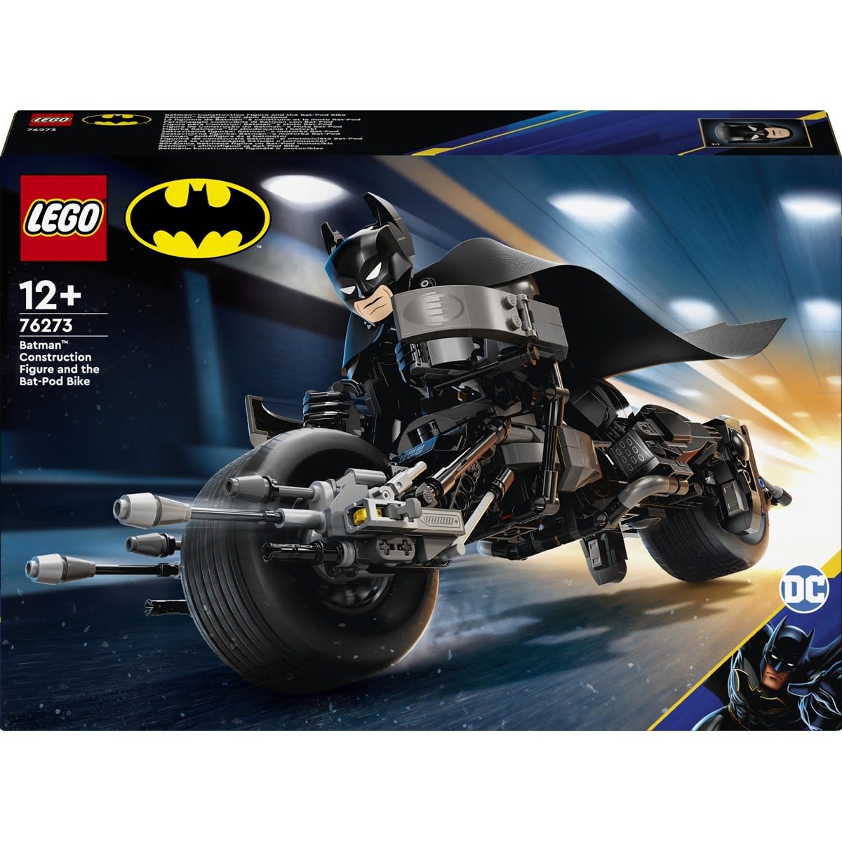 Lego Super Heroes Dc Batman Construction Figure And The Bat-Pod Bike 76273