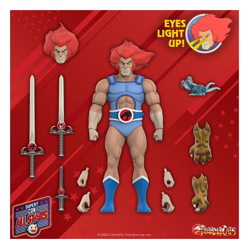 Lion-O (Led Eyes) : Thundercats Ultimates 7-Inch Action Figure