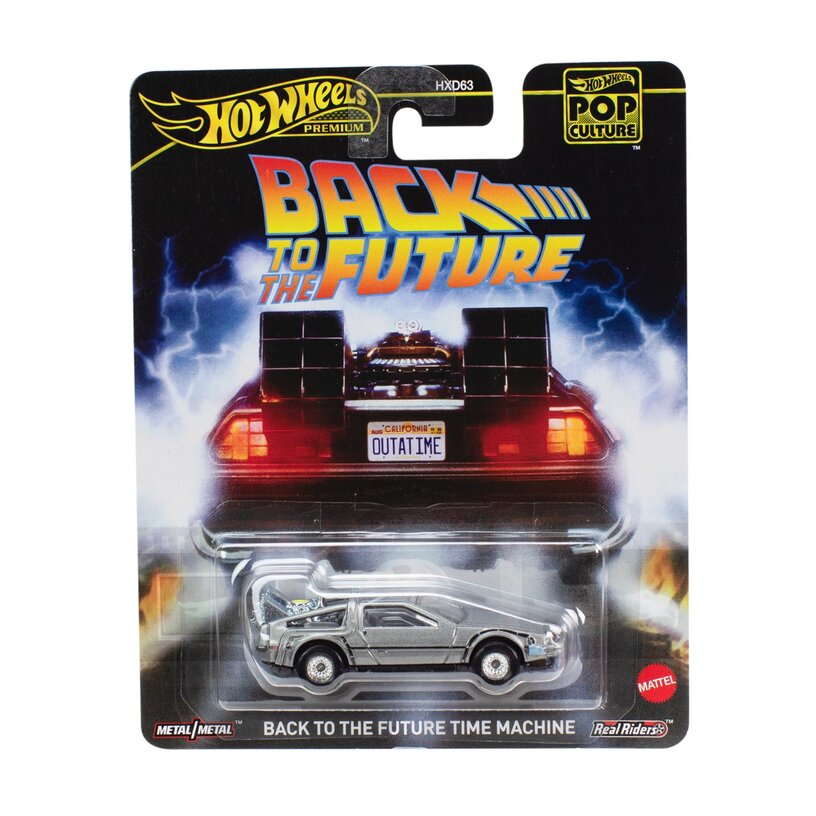 Back To The Future - Delorean Dmc12 1:64 Scale