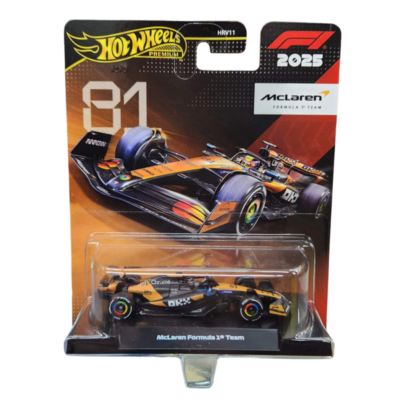 Hot Wheels Mclaren Team Formula 1 #81