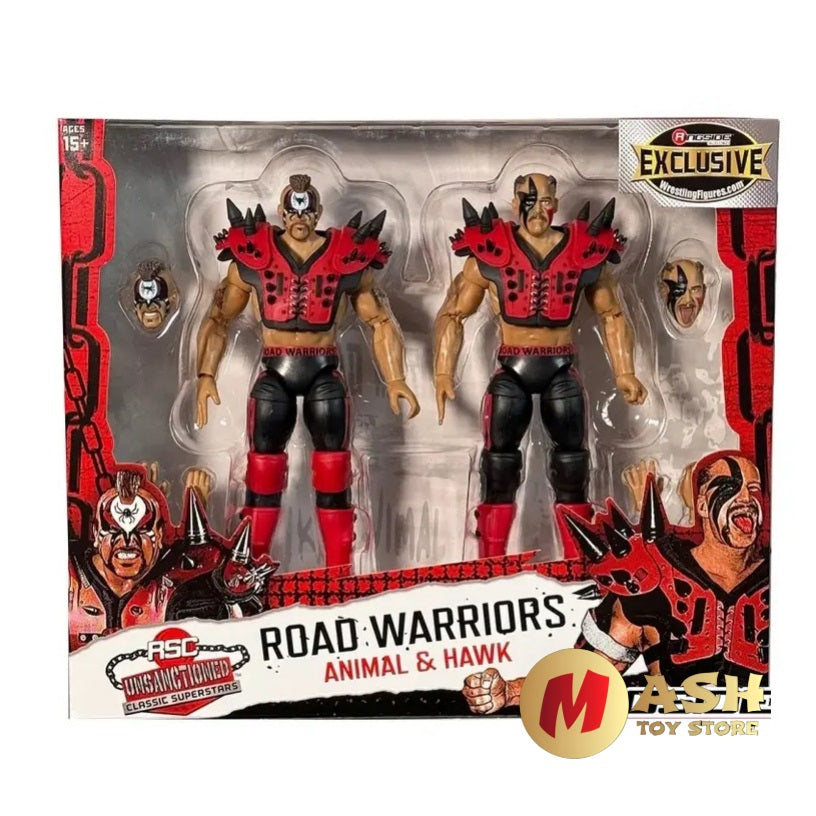 Road Warrior: Animal & Hawk - Wwe Rsc Elite Unsanctioned Classic Superstars