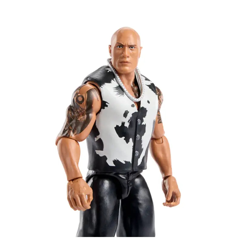 The Rock - Wwe Mattel Basic Series 156 Imperfect Cart