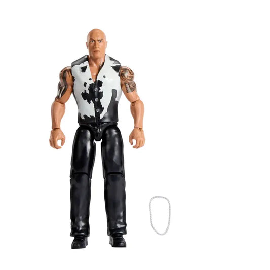The Rock - Wwe Mattel Basic Series 156 Imperfect Cart
