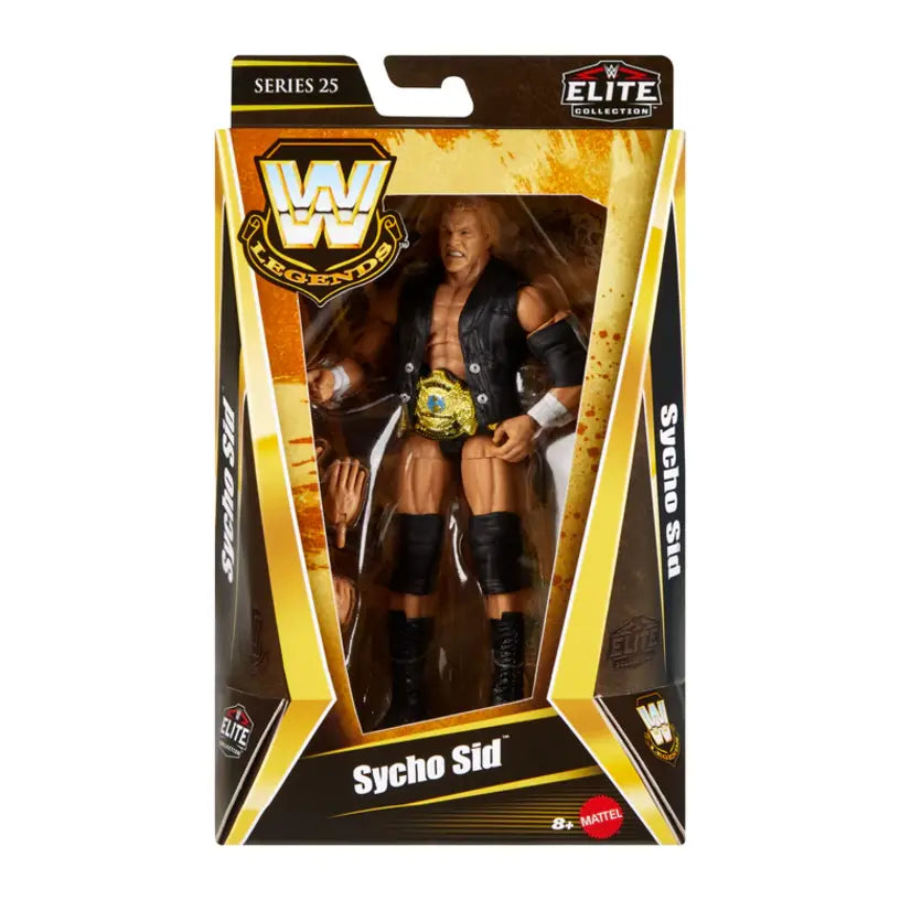 Sycho Sid - Wwe Elite Legends 25 Figure