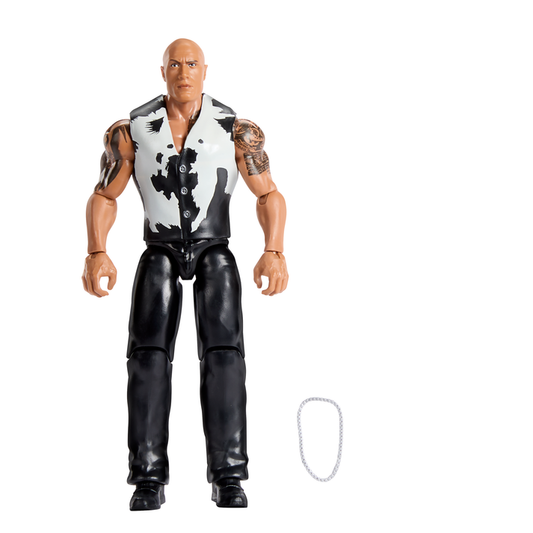 The Rock - Wwe Mattel Basic Series 156 Imperfect Cart