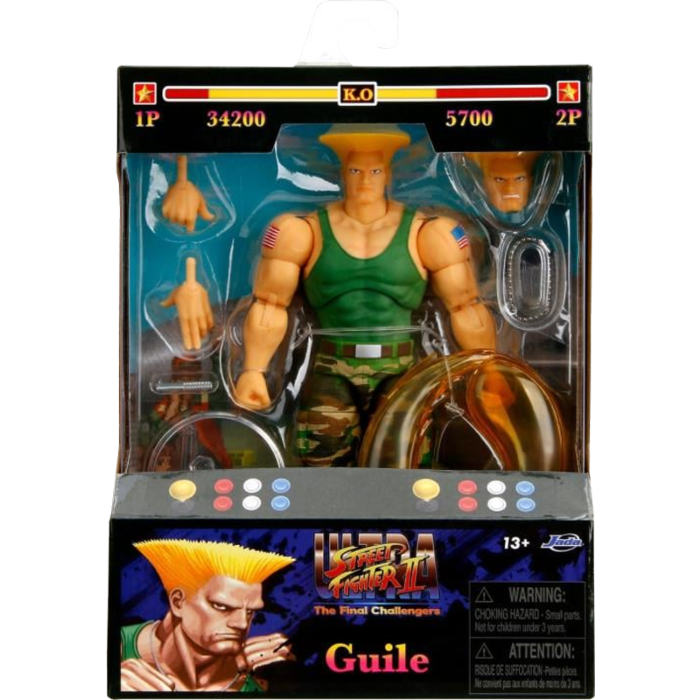 Ultra Street Fighter II Guile 6-Inch Scale Action Figure