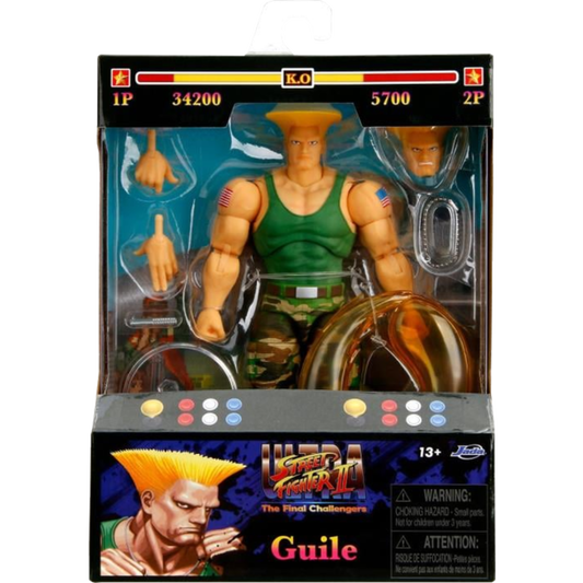 Ultra Street Fighter II Guile 6-Inch Scale Action Figure