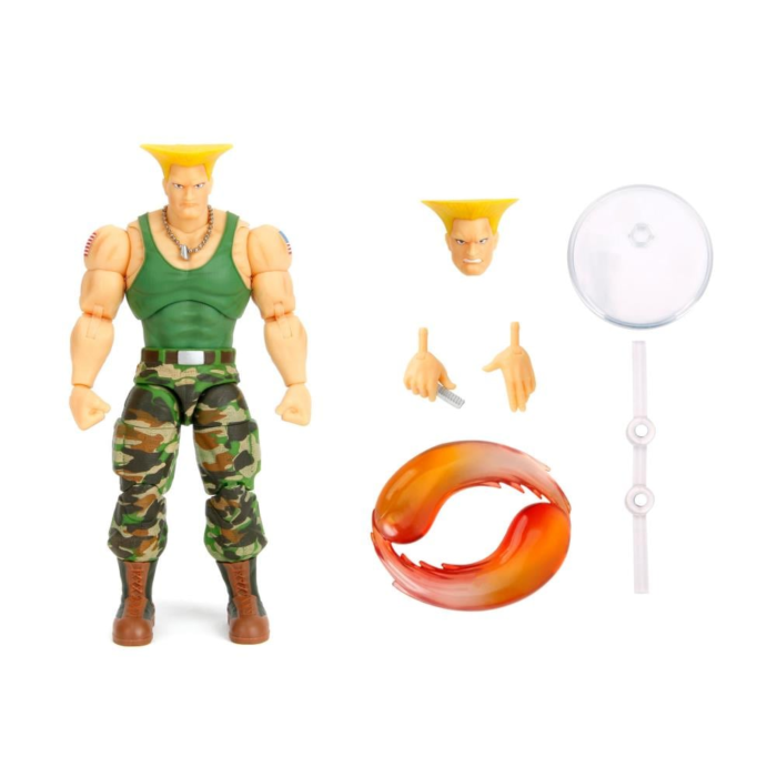 Ultra Street Fighter II Guile 6-Inch Scale Action Figure