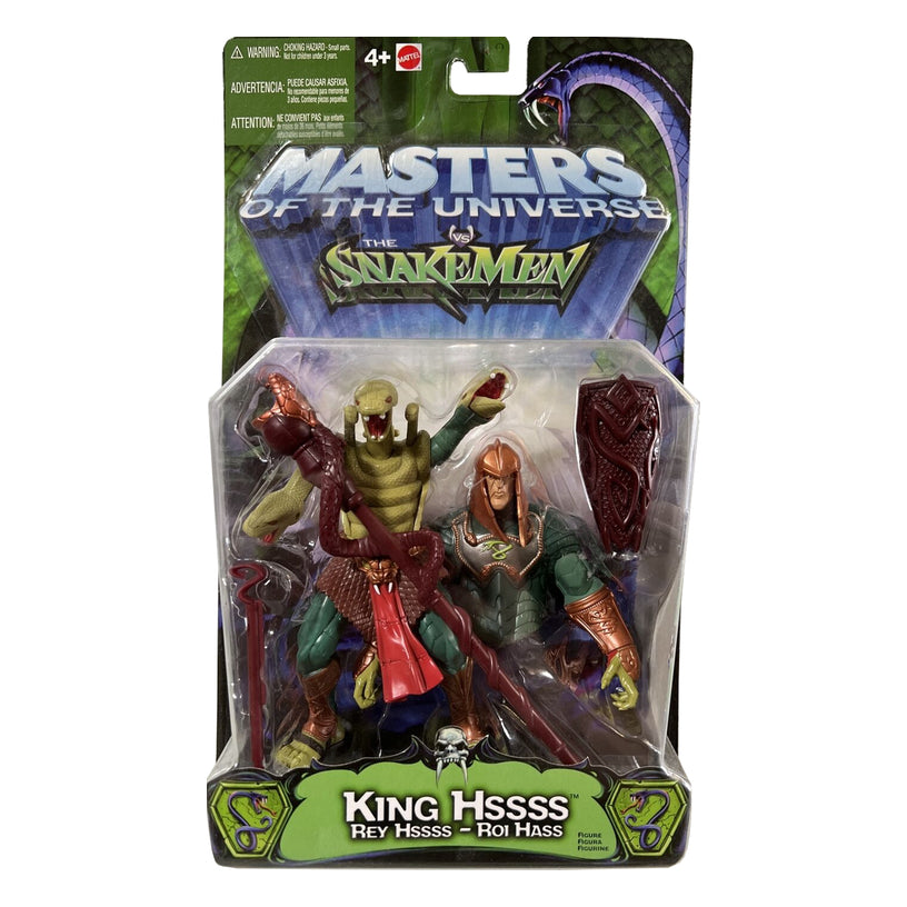 King Hssss - Motu 200X Snakemen Masters Of The Universe