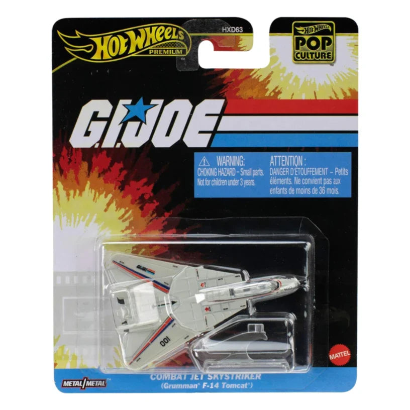 G.I.Joe Combat Jet Skystriker (Grumman F-14 Tomcat) Hot Wheels Pop Culture