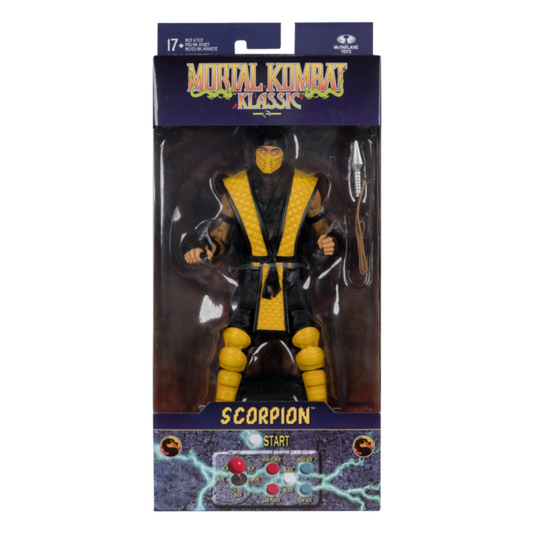 Scorpion - Mortal Kombat Wave 1 Klassic 7" Scale Action Figure