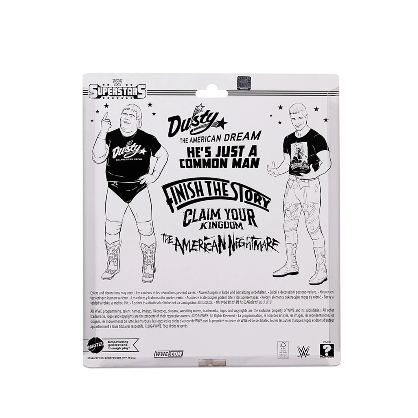 Wwe Basic Superstars Cody Rhodes And Dusty Rhodes 2-Pack