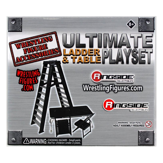 Wwe Ultimate Ladder Table And Chair Accessories Pack Black