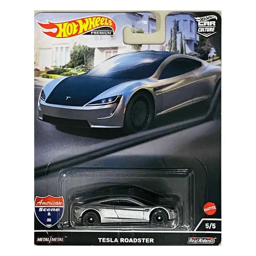 Tesla Roadster - Hot Wheels Boulevard 1:64 Scale Vehicle
