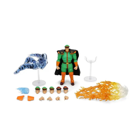 Street Fighter Ii - M. Bison (Player 2) Deluxe 1:12 Scale Action Figure