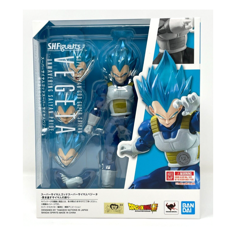 Vegeta - Dragon Ball Super Saiyan God Unwavering Saiyan Pride S.H.Figuarts