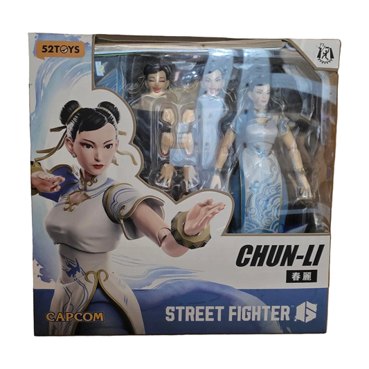 Chun-Li - Street Fighter 6 FigLite 1:12 Action Figure - 52TOYS - Exact packaging on white